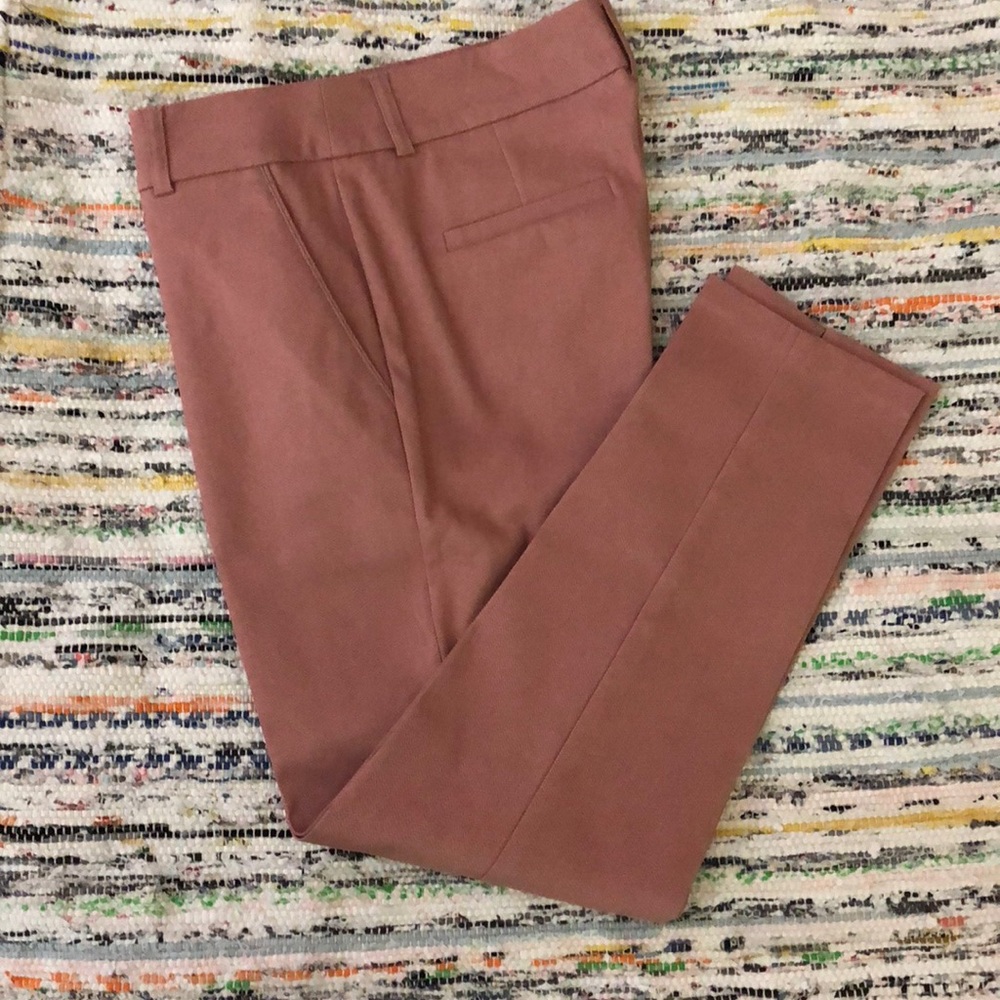 Coral Ankle Cut Dress Pants